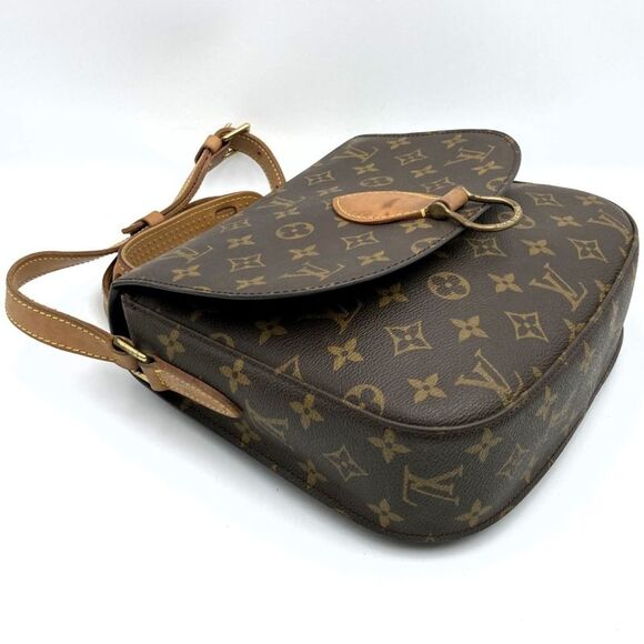 Louis Vuitton Saint Cloud Brown Canvas Shoulder Bag (Pre-Owned) - Picture 3 of 7